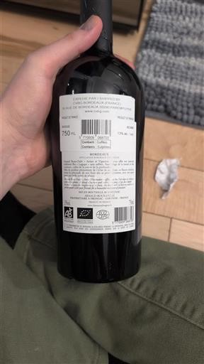 Bordeaux Grand Cru Arnaud Rouxoulié Bio 'Logique' sans sulfites 2021