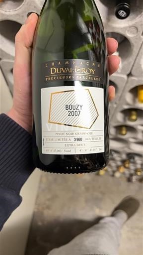 Champagne Duvalleroy Bouzy 2007