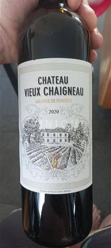 Bordeaux Lalande-de-pomerol Château Vieux Chaigneau 2020