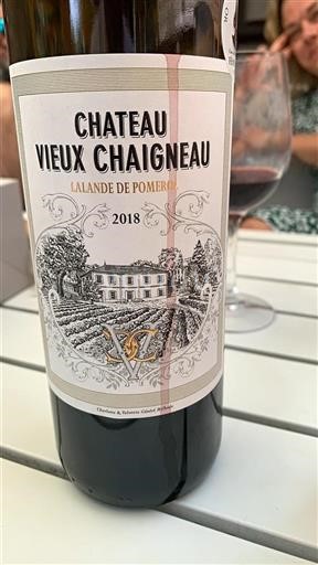 Bordeaux Lalande-de-pomerol Château Vieux Chaigneau 2018