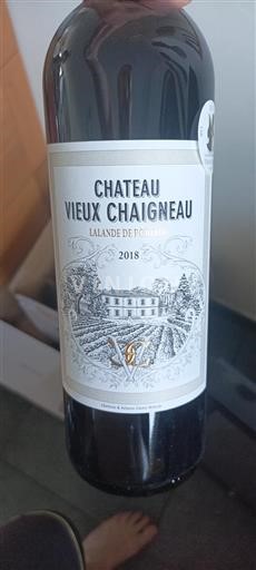 Bordeaux Lalande-de-pomerol Château Vieux Chaigneau 2018