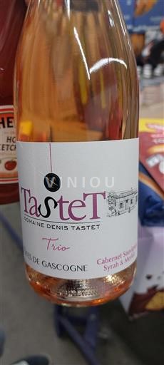 Sydvestfrankrig Côtes de Gascogne Domaine Denis Tastet Trio Ikke årgangsbestemt