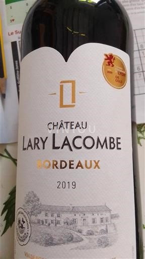 Bordeaux Château Lary Lacombe 2019