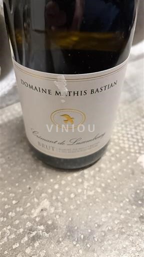 Mosella lussemburghese Non specificato Mathis Bastian Cremant de Luxembourg Senza annata