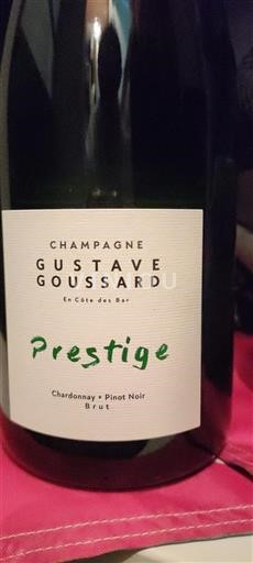 Champagne Šampanské Gustave Goussard Prestige Neročník