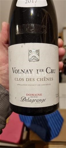 Burgundi Määrittelemätön Premier Cru Domaine Henri Delagrange Clos des Chênes 2017