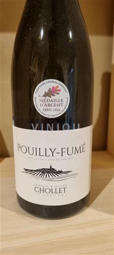 Vallée de la Loire Pouilly-fumé Séverin & Gilles Chollet Le Bouquot 2021