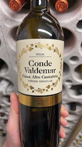 La Rioja Rioja Conde Valdemar Finca Alto Cantabria 2021