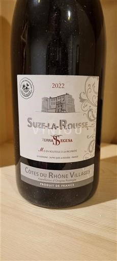 Údolí Rhôny Côtes-du-Rhône-villages Suze La Rousse Terra Segusa 2022