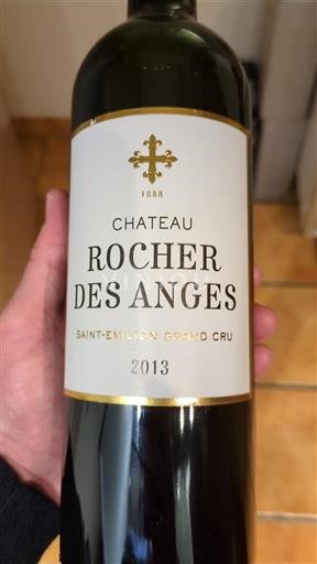 Bordeaux Saint-Émilion Grand Cru Grand Cru Château Rocher Des Anges 2013