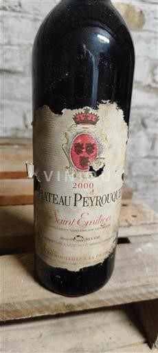 Bordeaux Saint-Émilion Château Peyrouquet 2000