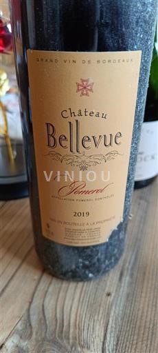 Bordeaux Pomerol Château Bellevue 2019