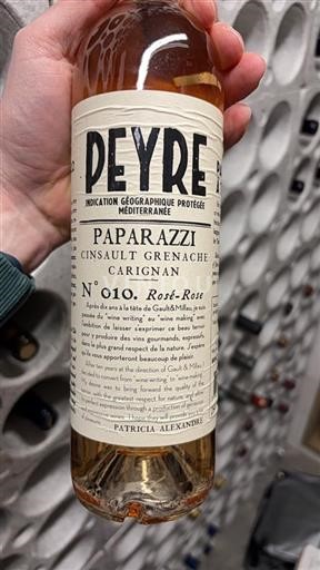 Vin Rosé sec Paparazzi Peyre 2022 France Provence, basse vallée du Rhône, Corse Méditerranée
