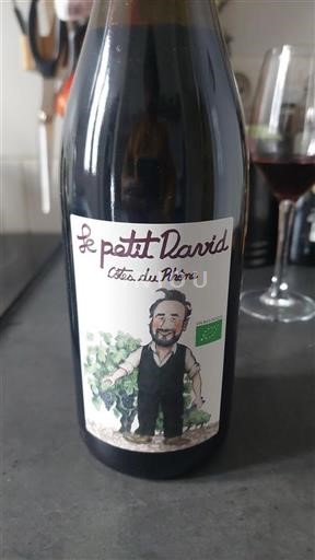 Rhônen laakso Côtes-du-rhône Le Petit David 2019