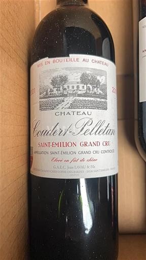 Bordeaux Saint-Émilion Grand Cru Grand Cru Château Coudertpelletan 2001
