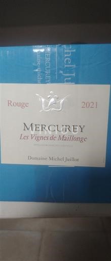 Burgundi Mercurey Domaine Michel Juillot Les Vignes de Maillonge 2021