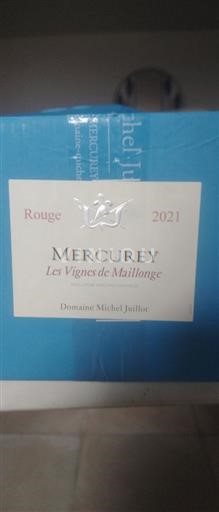 Borgogna Mercurey Domaine Michel Juillot Les Vignes de Maillonge 2021