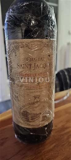 Bordeaux Puisseguin-saint-émilion Château Saintjacques 1995