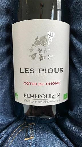 Valle del Rodano Côtes-du-Rhône Rémi Pouizin Les Pious Senza annata