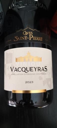 Údolí Rhôny Vacqueyras Caves Saintpierre 2023