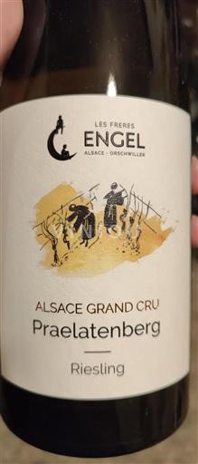 Elsass Alsace Grand Cru Grand Cru Les Frères Engel Praelatenberg 2019