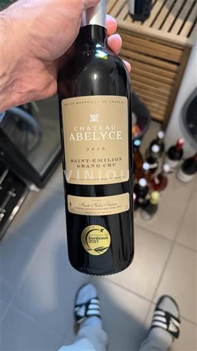 Bordeaux Saint-Émilion Grand Cru Grand Cru Château Abelyce 2019