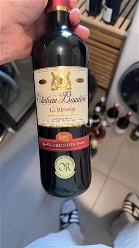 Sud-Ovest Fronton Château Baudare La Réserve 2020