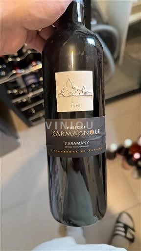 Roussillon Côtes du Roussillon Villages Les Vignerons De Caramany Prestige 2013
