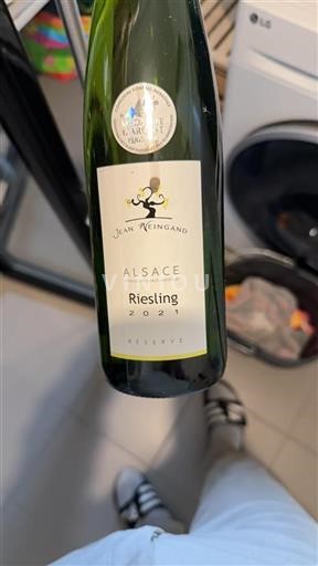 Vin Blanc sec Réserve Jean Weingand 2021 France Alsace