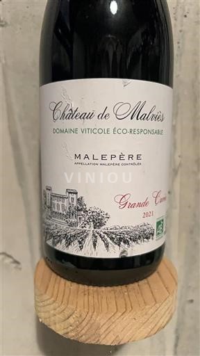 Languedoc Malepère Château Malvies Grande 2021