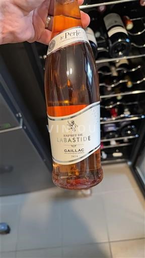Alzacija Esprit De Labastide Le Perlé 2014
