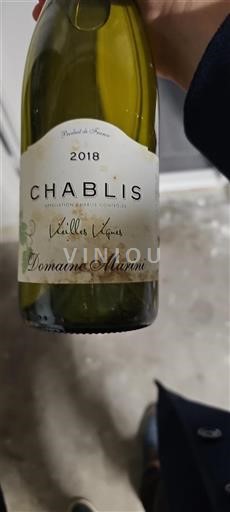 Bourgogne Chablis Domaine Marini Vieilles Vignes 2018