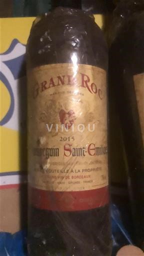 Bordeaux Puisseguin-saint-émilion Grand Roc 2015