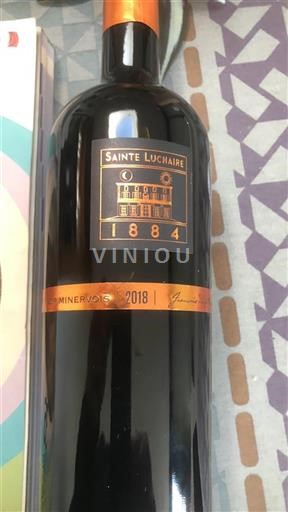 Languedoc Minervois Domaine Sainte Luchaire 2018