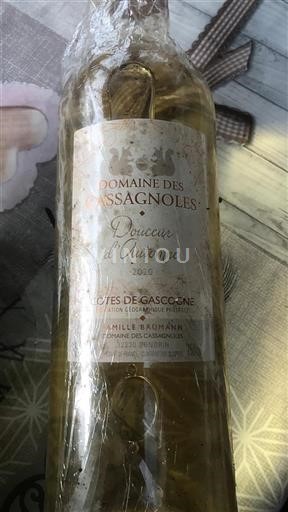 Sydvestfrankrig Côtes de Gascogne Domaine Des Cassagnoles Douceur d'Automne 2020