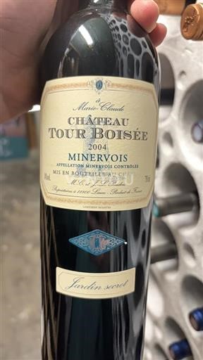 Languedoc Minervois Château Tour Boisée Jardin secret 2004