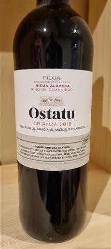 Rioja Ostatu 2018