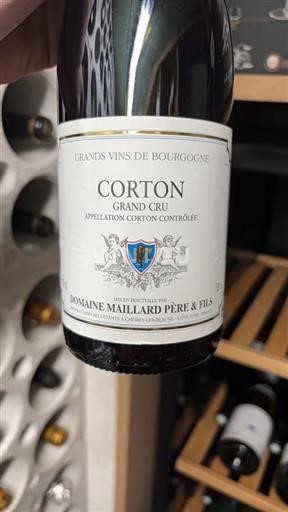 Bourgogne Corton Grand Cru Domaine Maillard Père & Fils 2017