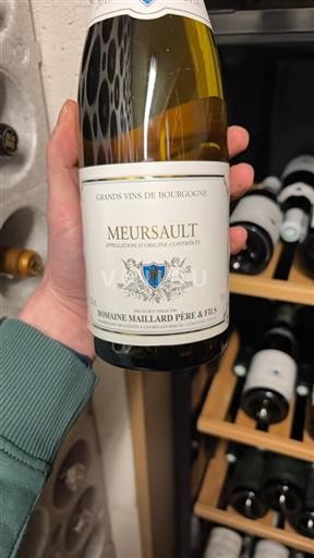 Bourgogne Meursault Domaine Maillard Père & Fils 2018
