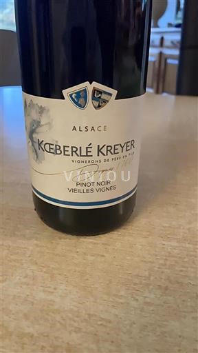 Alsace Ikke specificeret Kœberlé Kreyer Pinot Noir Vieilles Vignes 2022