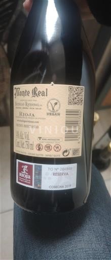 La Rioja Rioja Monte Real Reserva 2019