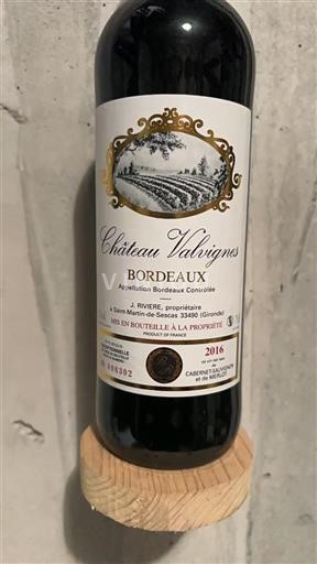Bordeaux Château Valvignes 2016