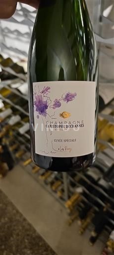Champaña Champán Cuvée Spéciale Sin añada