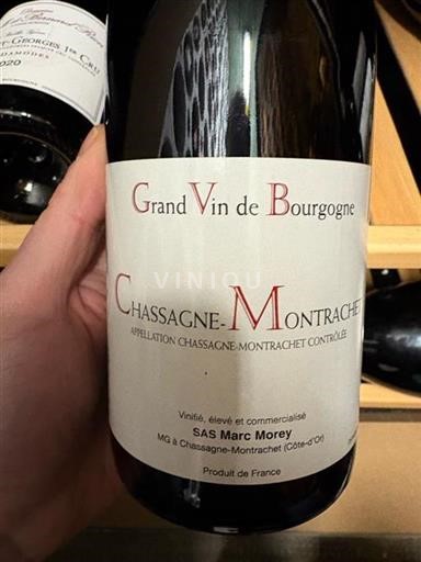 Bourgondië Chassagne-Montrachet Domaine Marc Morey 2020