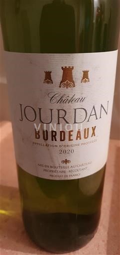 Bordeaux Château Jourdan 2020