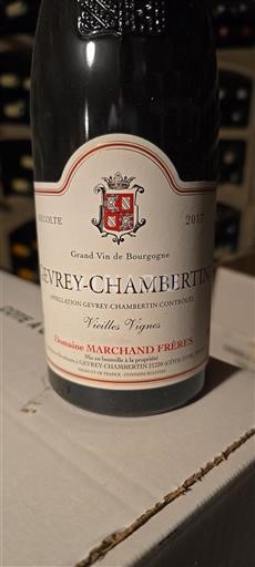Burgundy Gevrey-Chambertin Domaine Marchand Freres Vieilles Vignes 2017