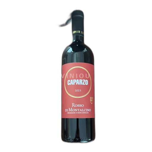 Vin Rouge sec Caparzo 2023 Italie Toscane Rosso di Montalcino