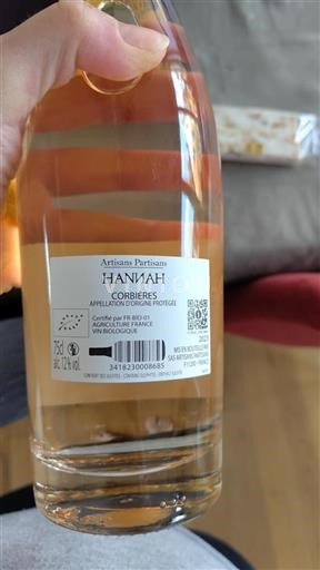 Languedoc Corbières Artisans Partisans HANNAH 2023