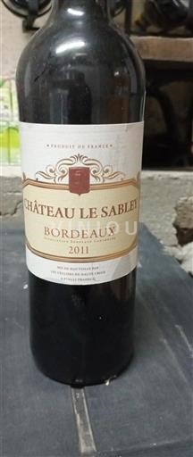 Bordeaux Château Le Sabley 2011