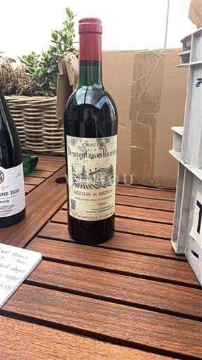 Bordeaux Moulis-en-Médoc Château Dutruch Grand Poujeaux 1986